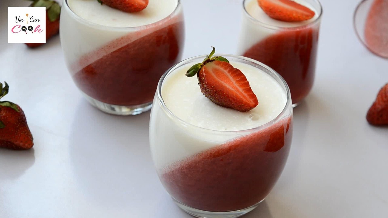 4 Strawberry Recipes 😍 Ramadan / Eid Special by (Yes I Can Cook)