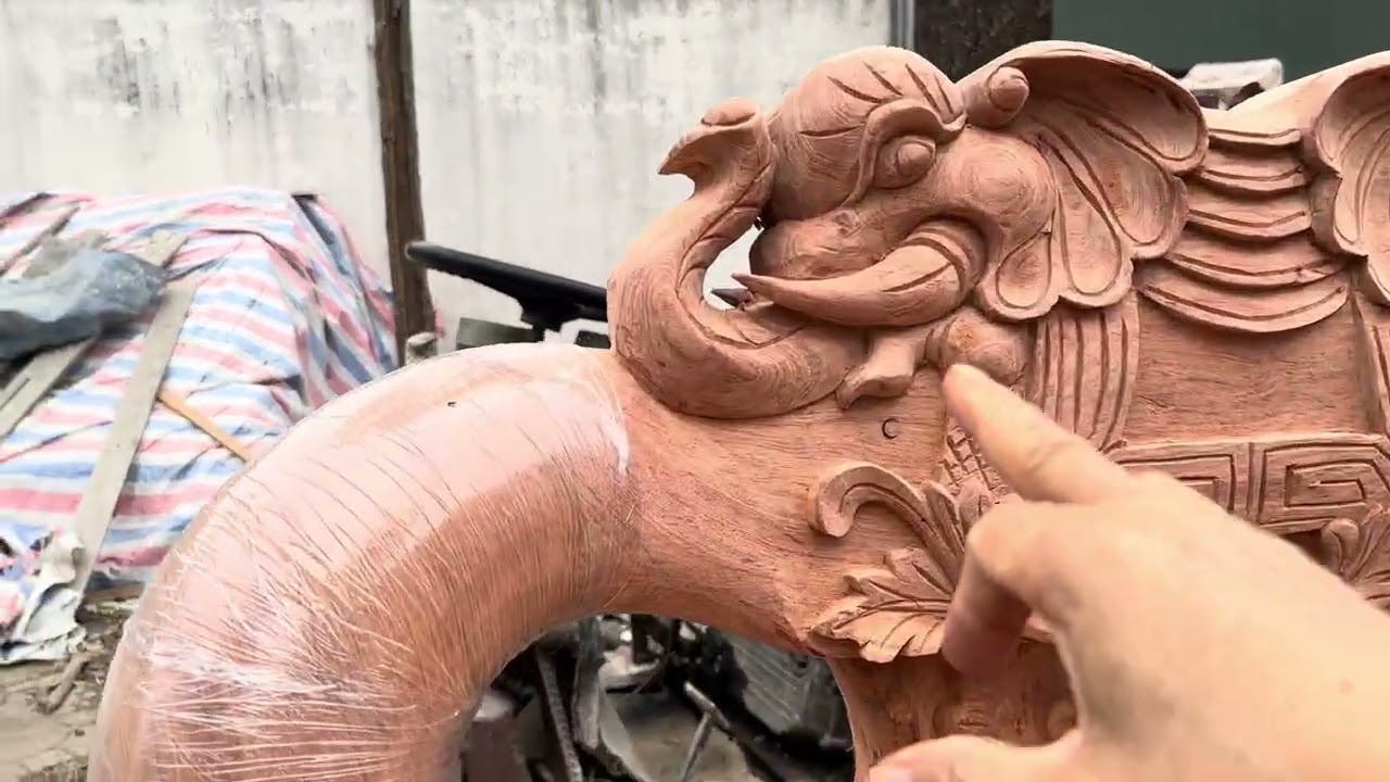 Voi chiến tay 12 chân 14 gô khuôn tranh 5