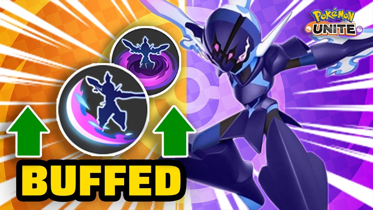 Способности Ceruledge's Bitter Blade и Phantom Force были усилены | Геймплей Pokemon Unite