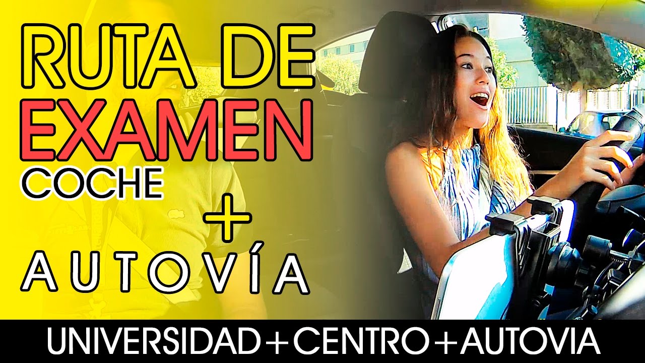 EXAMEN COCHE| Universidad + AUTOVIA Miguelturra-Ciudad Real. C-1 (ruta examen coche)