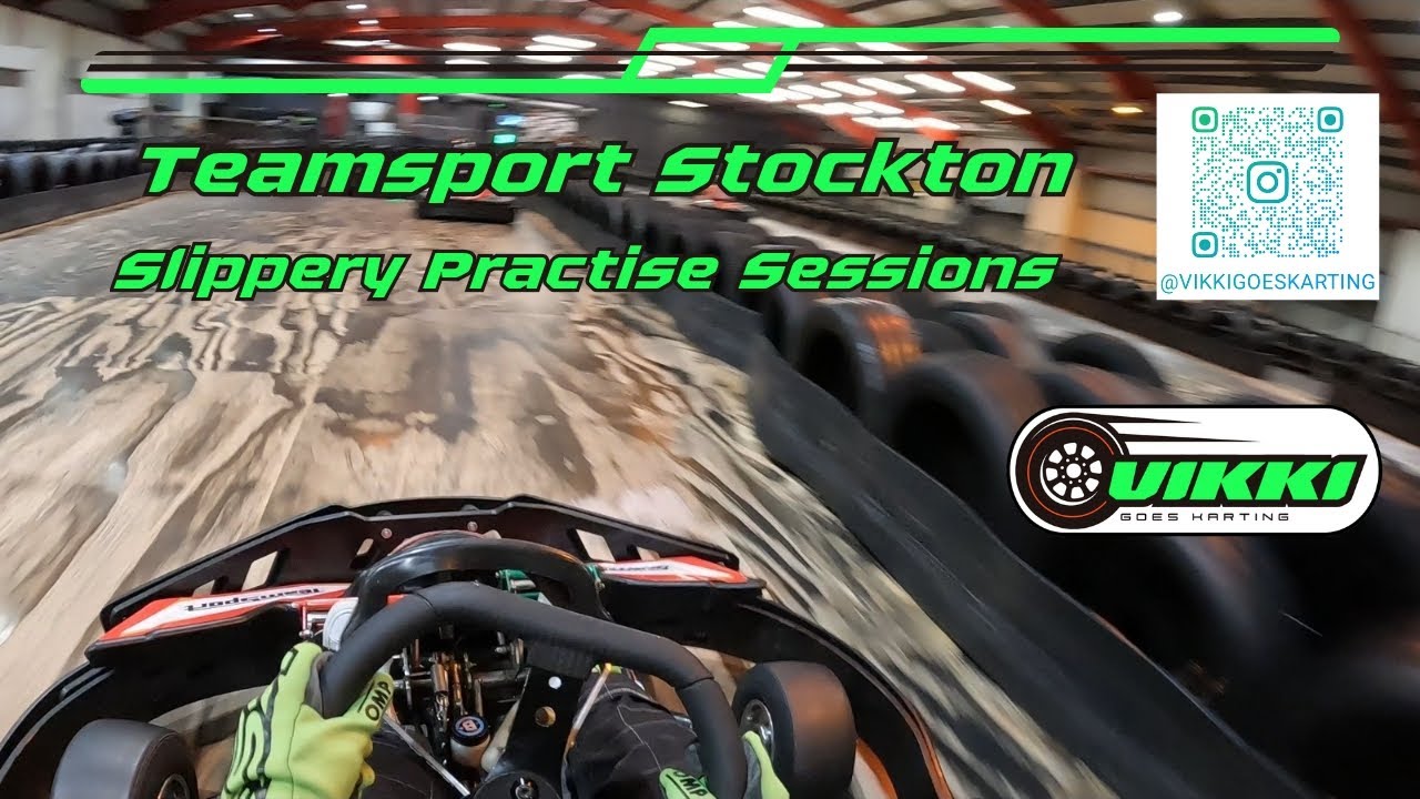 Slippy Practise Sessions at Teamsport Stockton 🏁 #teamsportstockton #karting #indoorkarting 