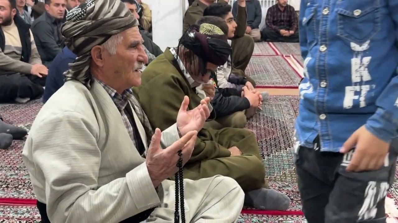 تصاویری  از سفر ارشادی جناب شیخ محمد گوران حسامی نقشبندی  به  روستای علی آباد ( منطقه کلاترزان )