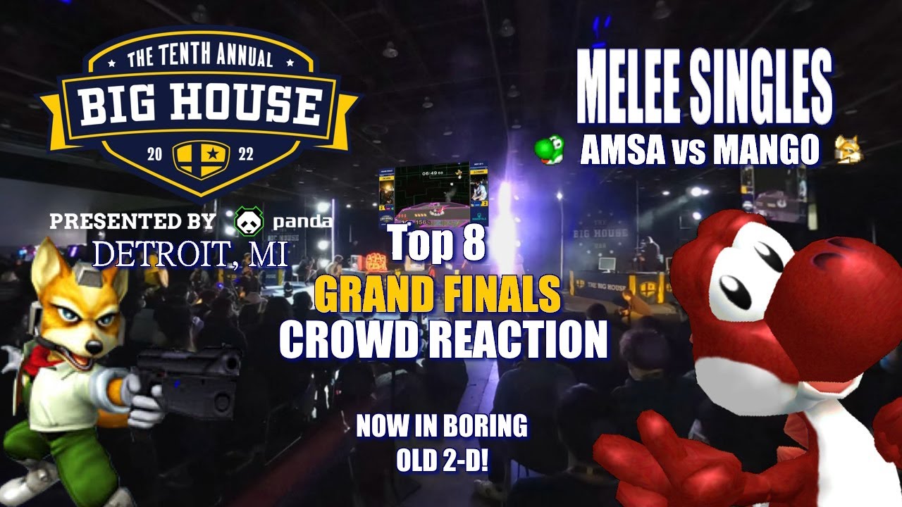 Melee Grand Finals Reaction at The Big House 10