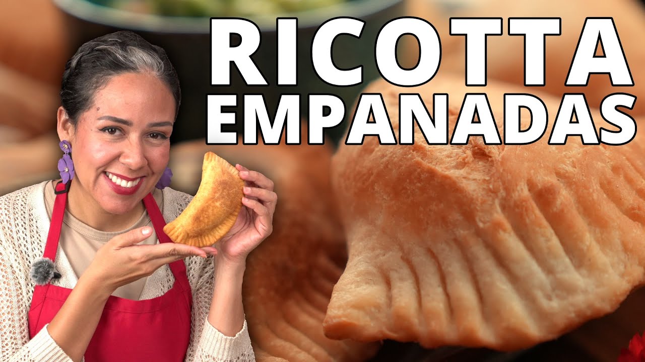 🥟DELICIOUS RICOTTA EMPANADAS FROM SCRATCH! 🥛🧀🥟❤️