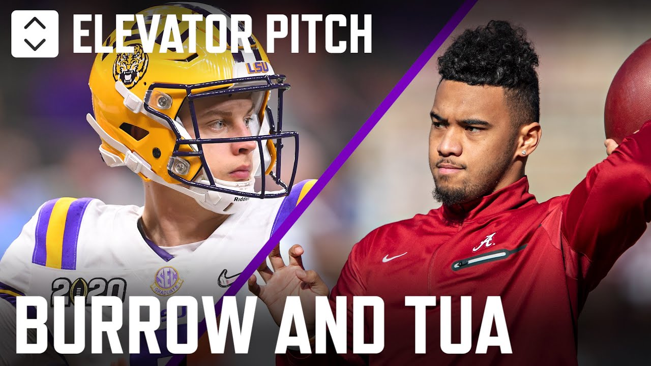 Tua Tagovailoa and Joe Burrow are Generation-Defining QBs | NFL Draft Elevator Pitch | The Ringer