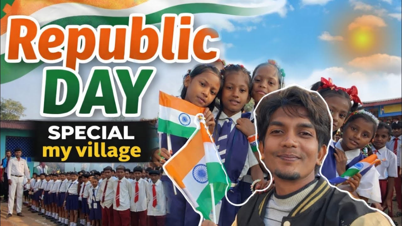 Republic day special my village video 🇮🇳😃😲😉