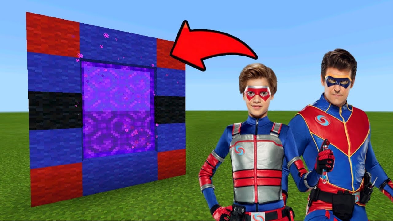 Minecraft Pe How To Make a Portal To The Henry Dangers Dimension - Mcpe Portal To Henry Dangers!!!