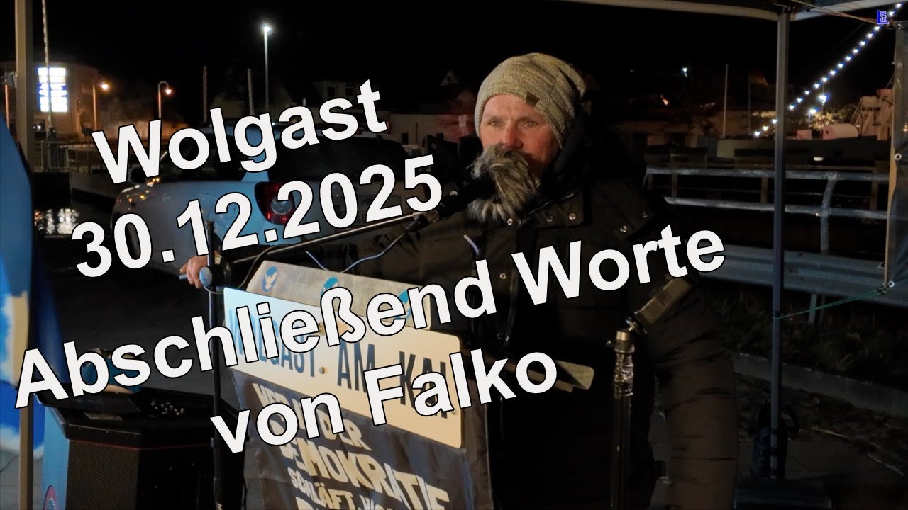 Wolgast - Abschließende Worte von Falko 30-12-2025