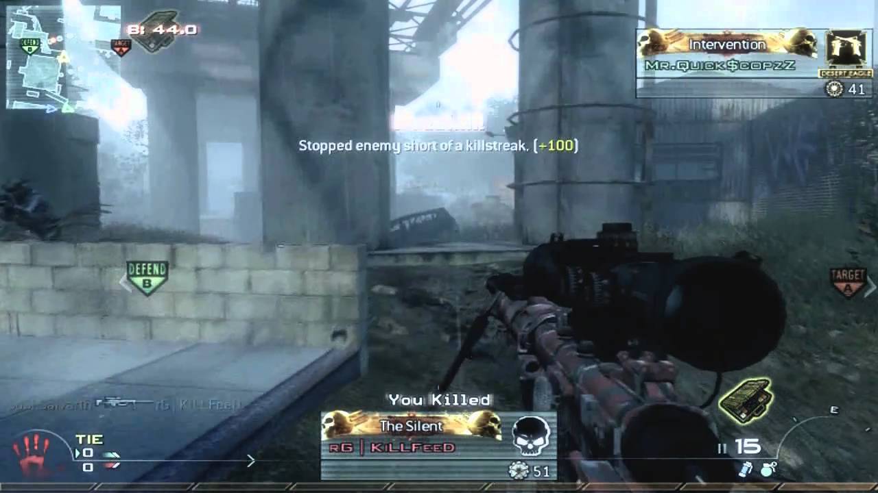 Salvarth COMEBACK - Mw2 Quick Scope Montage 