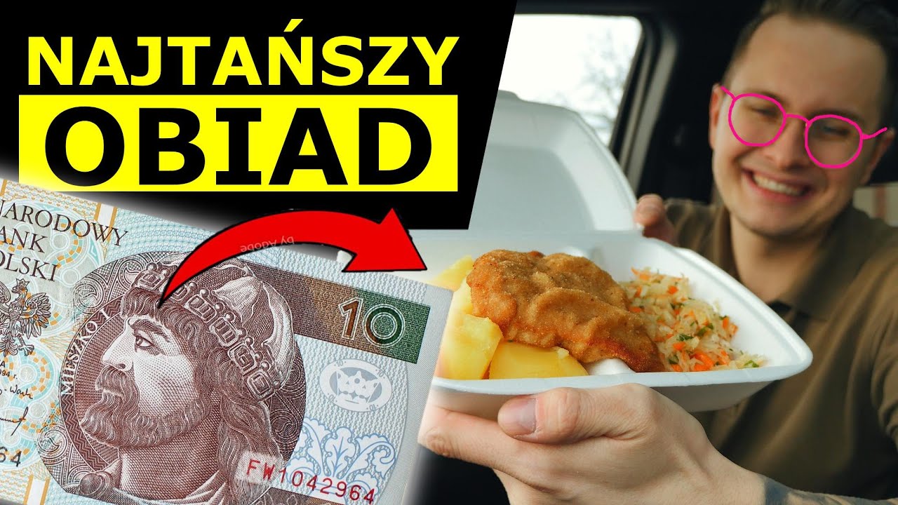 NAJTAŃSZE JEDZENIE W POZNANIU - OBIAD ZA 5 ZŁ W BARZE MLECZNYM?!