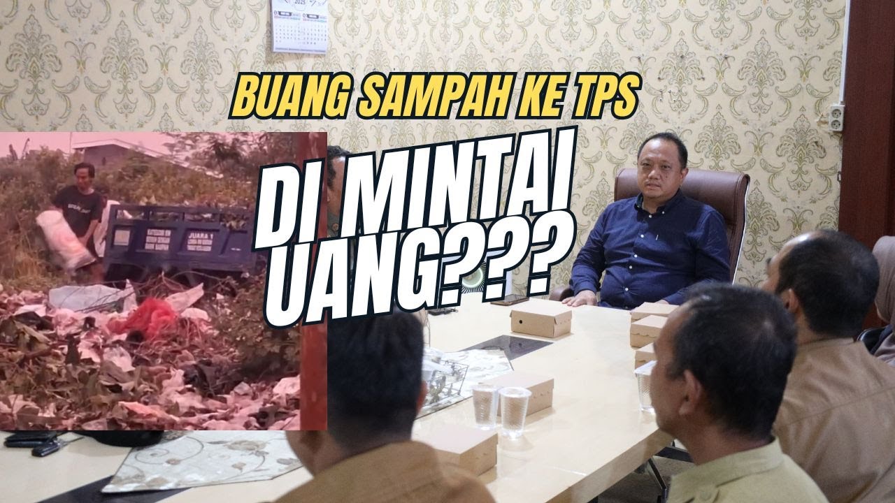 BUANG S4MP4H KE TPS DIMINTAIN UANG?? KOK BISA???