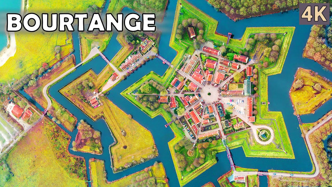Bourtange Netherlands 🇳🇱 (Medieval Fortress Tour 4K)