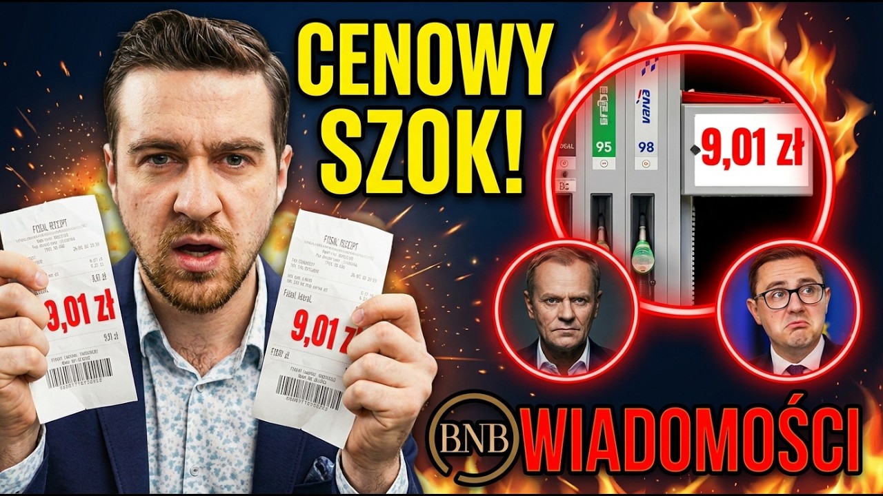 Z Ostatniej Chwili! Orlen NAGLE Podni&oacute;sł Ceny Do 9 zł! Kierowcy WŚCIEKLI [Motyka, Tusk]