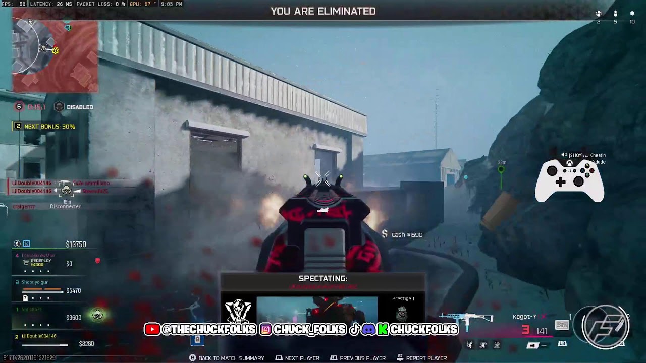 Call of Duty BO7 Warzone w/ Chuck Folks ッ