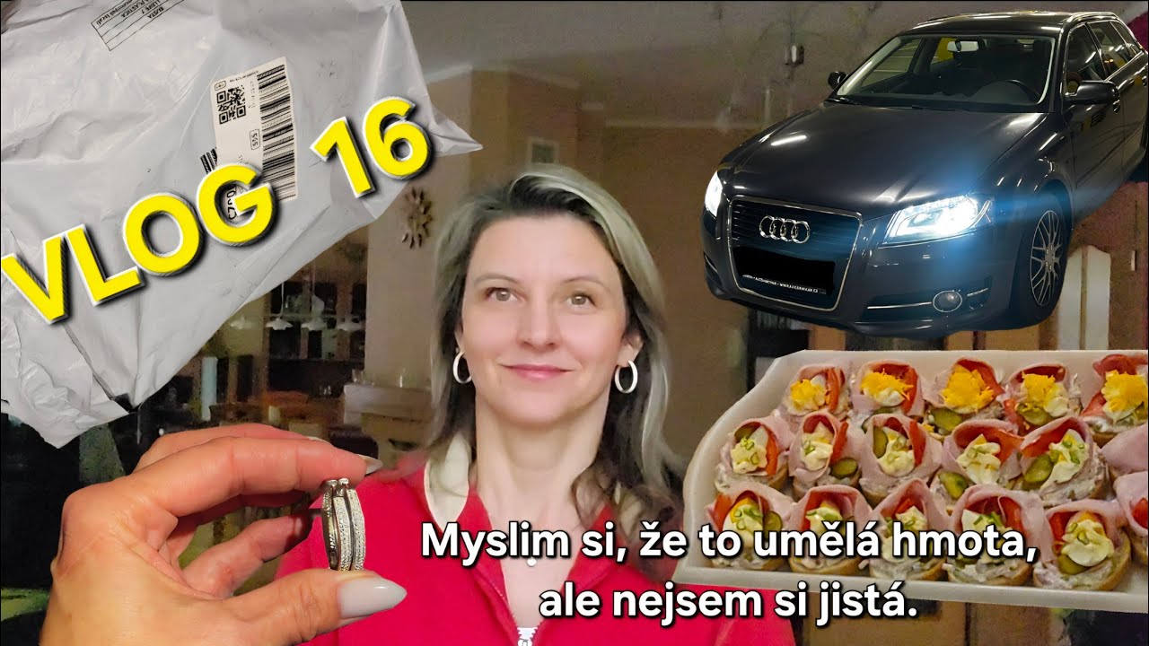VLOG 16 | 💎 Naušnice za 3000 Kč, co se rozpadají?! | 500 km výlet & Temu haul