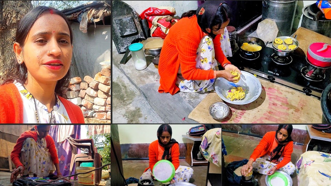 बहुत दिनों बाद घर में आई खुशियाँ🤷‍♀️ घर में बने पकवान त्यौहार के बहाने ही सही