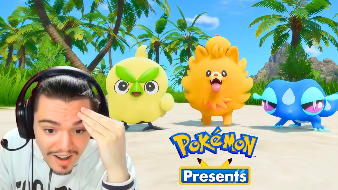 LA 10º GENERACIÓN Y LOS NUEVOS INICIALES!!!! 🍃🔥💧| Mi reacción al Pokémon Presents 27/02/2026