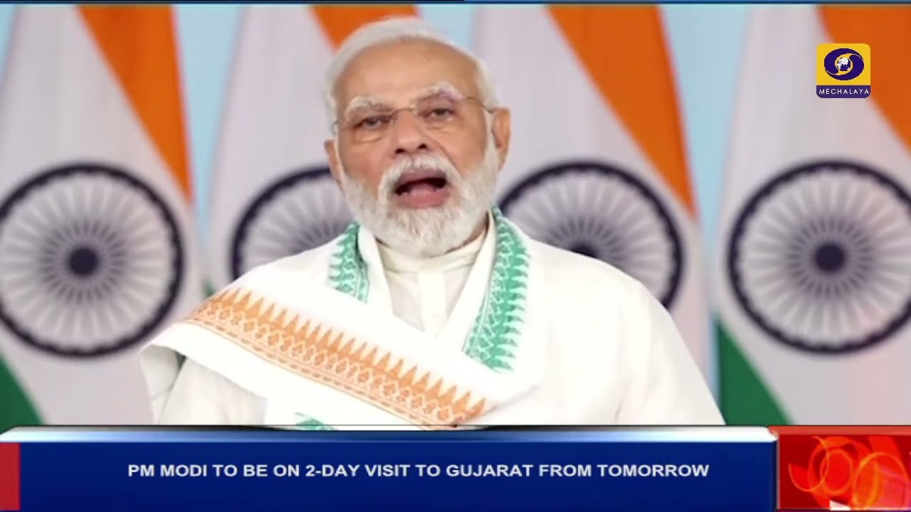 PM MODI TO BE ON 2-DAY VISIT TO GUJARAT FROM TOMORROW