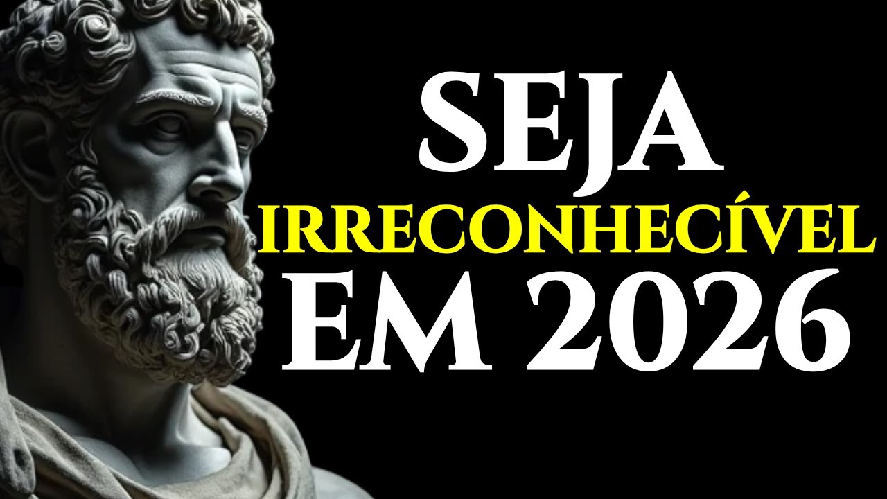 SEJA IRRECONHECÍVEL EM 2026: COMO ARRUMAR SUA VIDA DE VEZ EM 1 ANO | ESTOICISMO 🏛️