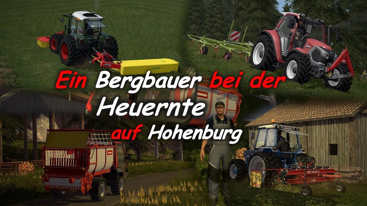 [LS17] Ein Bergbauer bei der Heuernte auf Hohenburg
