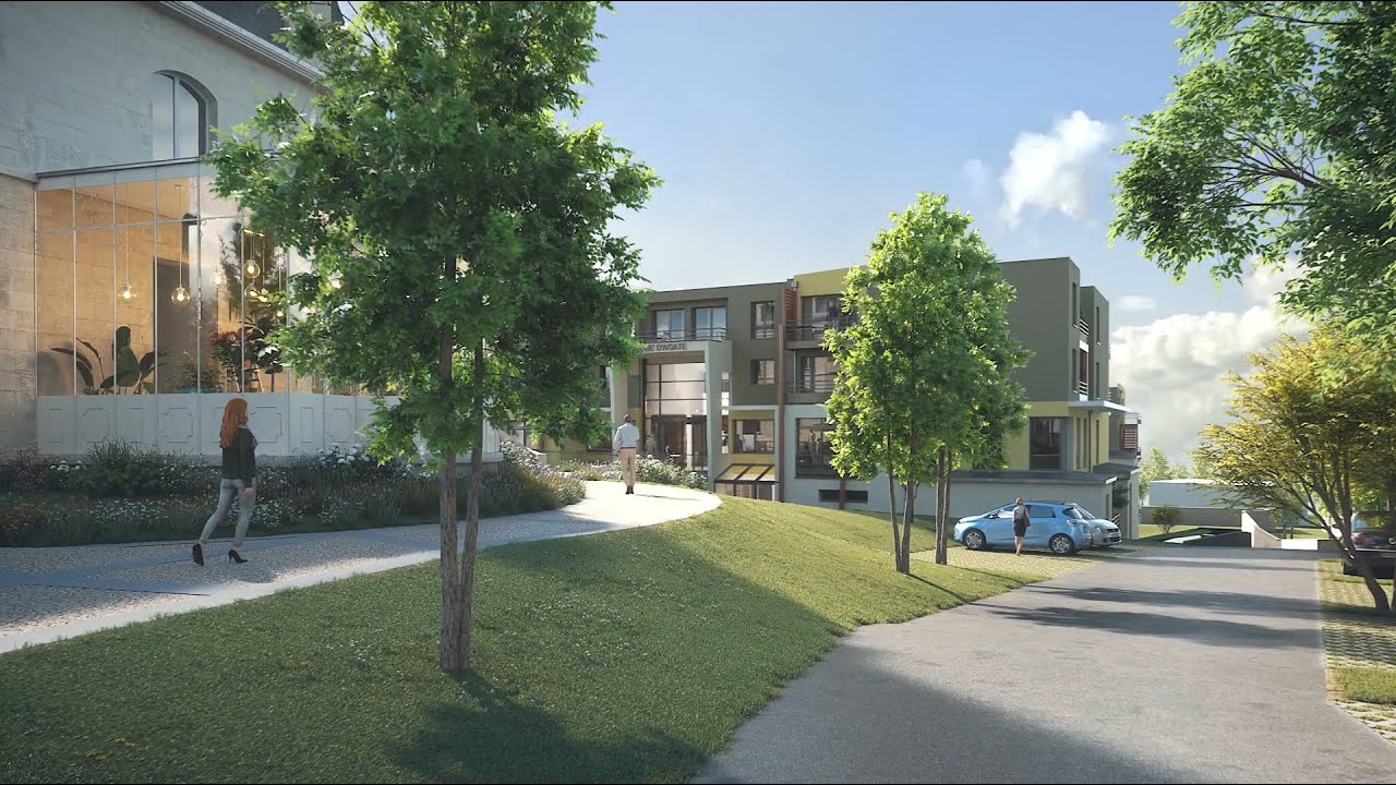 R&eacute;sidence le domaine d'Agate - Soissons | AEGIDE DOMITYS &copy;spectrum #film3d #render #archviz