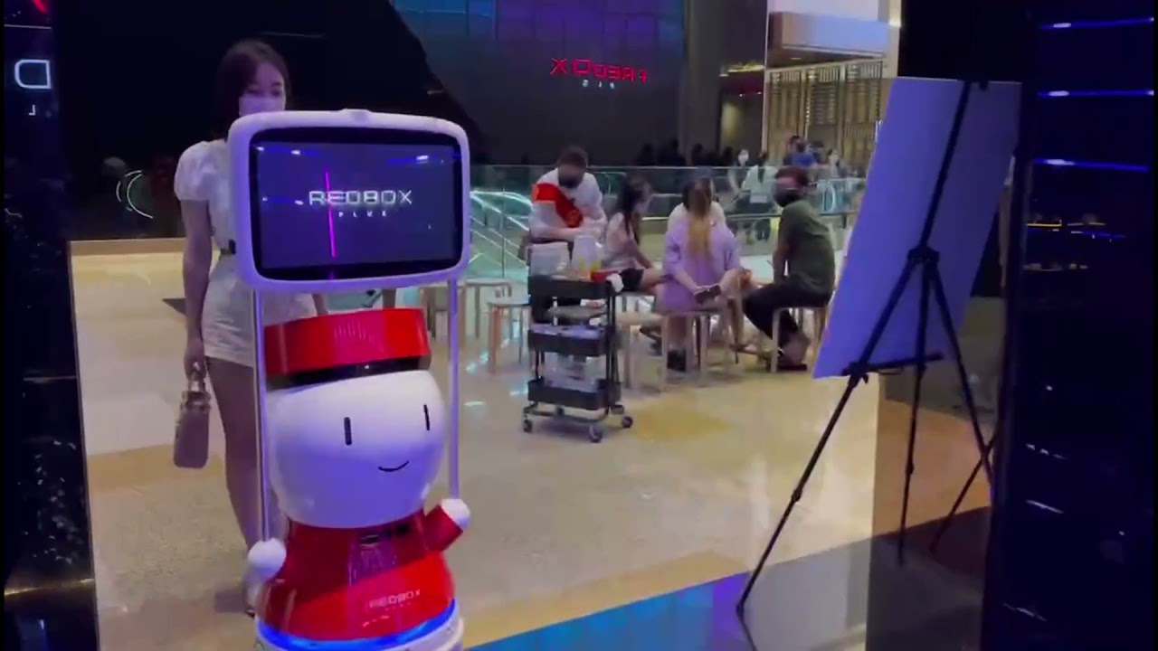 Red Box Plus Pavilion KL - Usher Robot