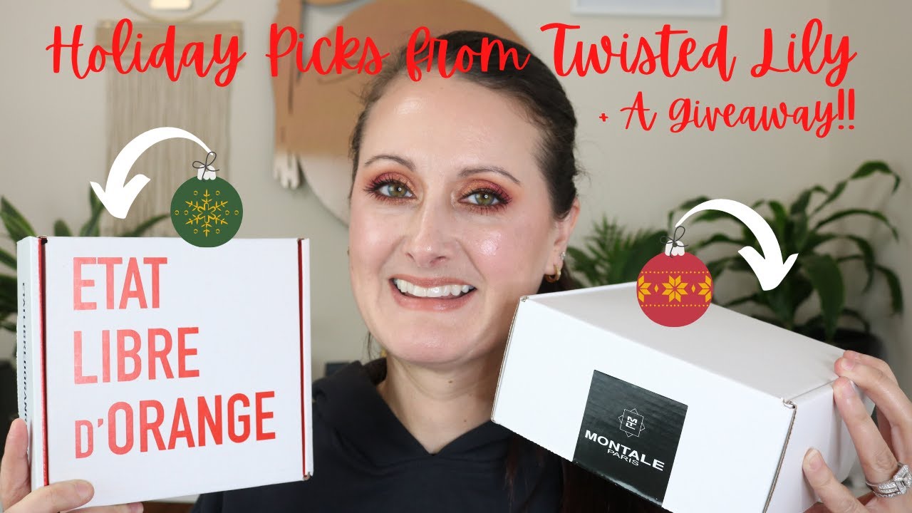 Holiday Discovery Sets Twisted Lily // Etat Libre d'Oange & Montale + A Giveaway!!