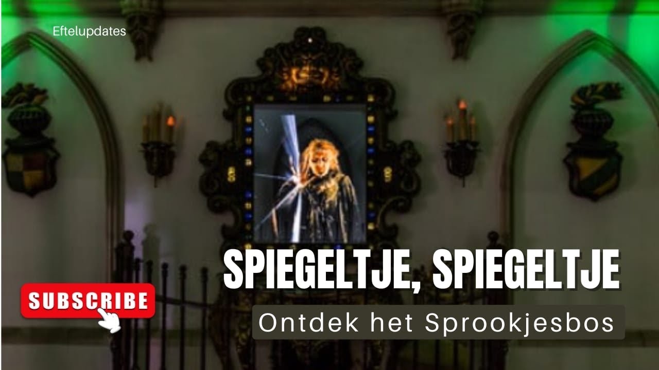 [#Efteling] Ontdek het sprookjesbos: Spiegel Sneeuwwitje 🍄 [Eftelupdates