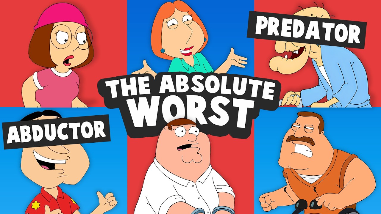 The Worst Thing EVERY Family Guy Character Has Done (35 Characters)