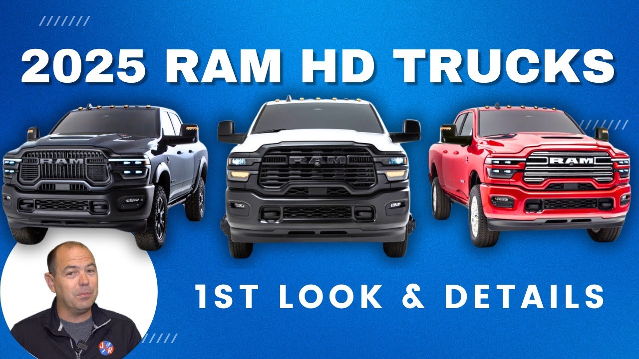 Ram Reveals The 2025 2500 HD Trucks | Will This Have A Hemi As An Option?