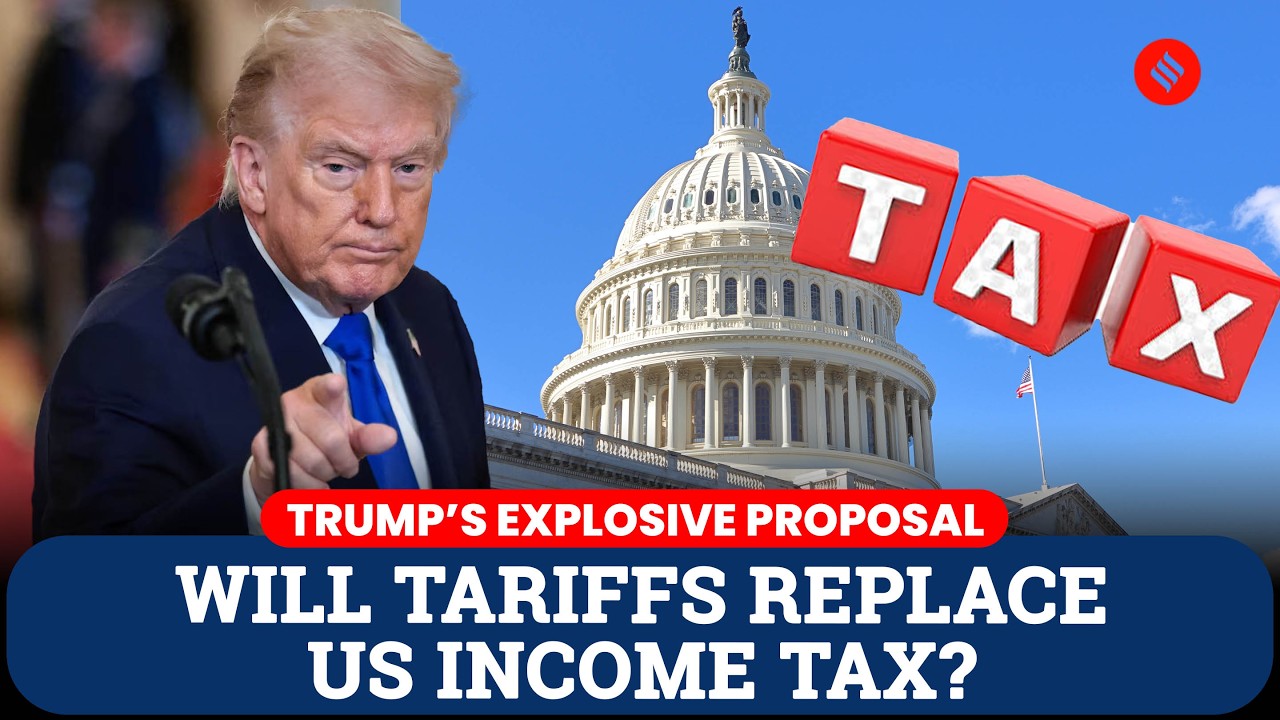 Trump Says Tariffs Could Replace Income Tax at SOTU | Trump Tariffs | Trump SOTU Speech