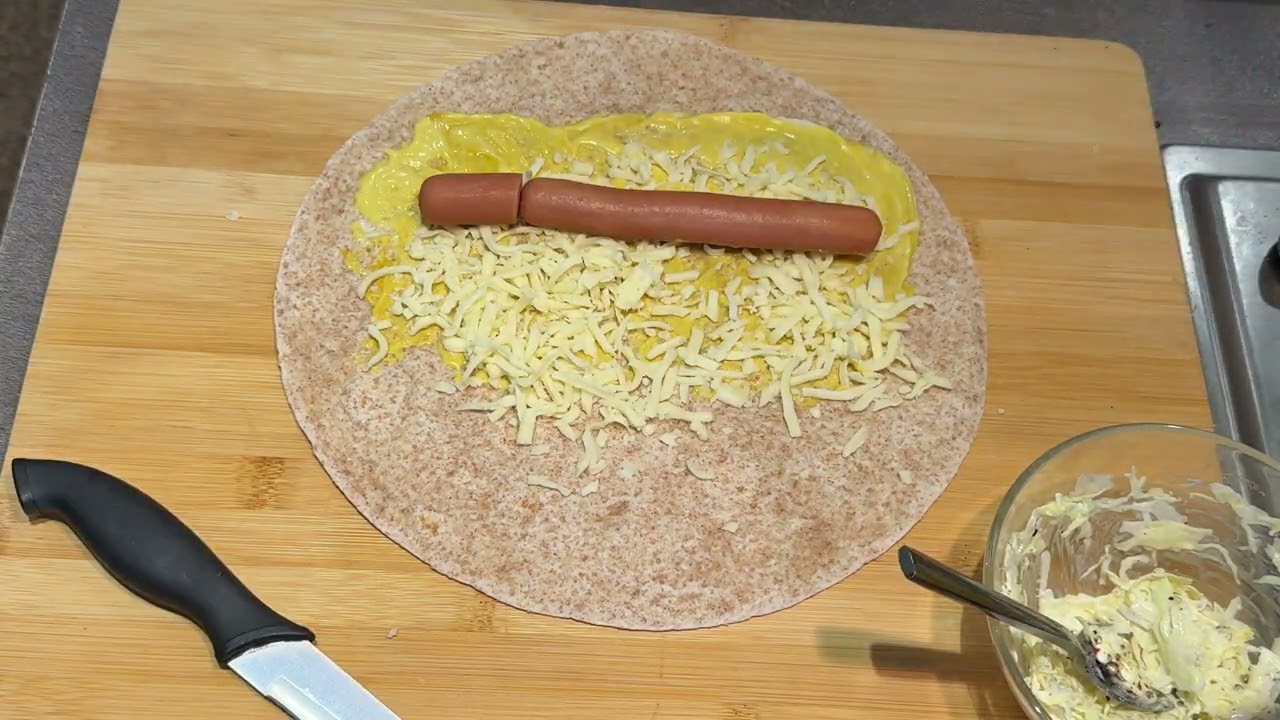 Viral “hot dog” wrap !!!