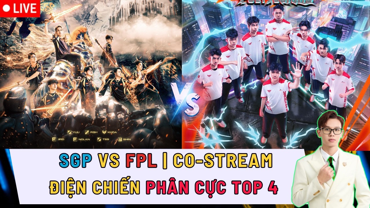 TRỰC TIẾP:  SAIGON PHANTOM vs FPT POLYTECHNIC - ĐẠI CHIẾN PHÂN CỰC TOP 4 | LUỒNG CẢM XÚC NAMSENSEI