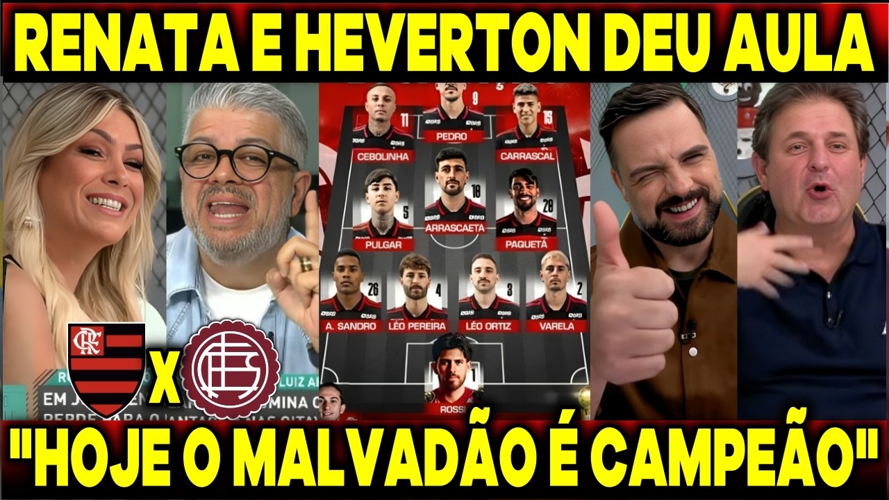 RENATA FAN E HEVERTON DEU AULA 