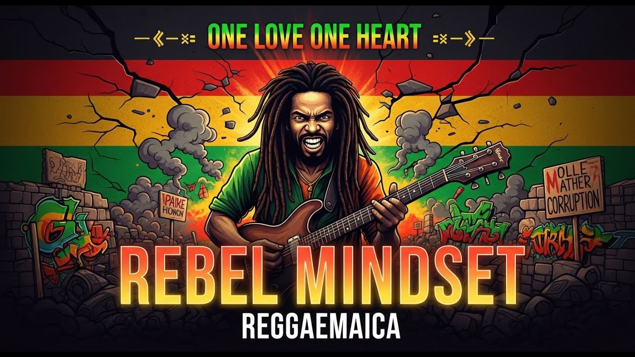 🌴 Rebel Mindset – Conscious Reggae Roots & Anti Corruption Vibes 🌞  ReggaeMaica