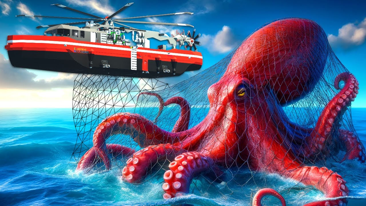 Can We Catch a KRAKEN?! (Stormworks)