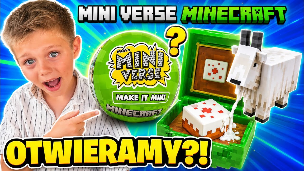 OTWIERAMY MINI VERSE MINECRAFT! 🎁 