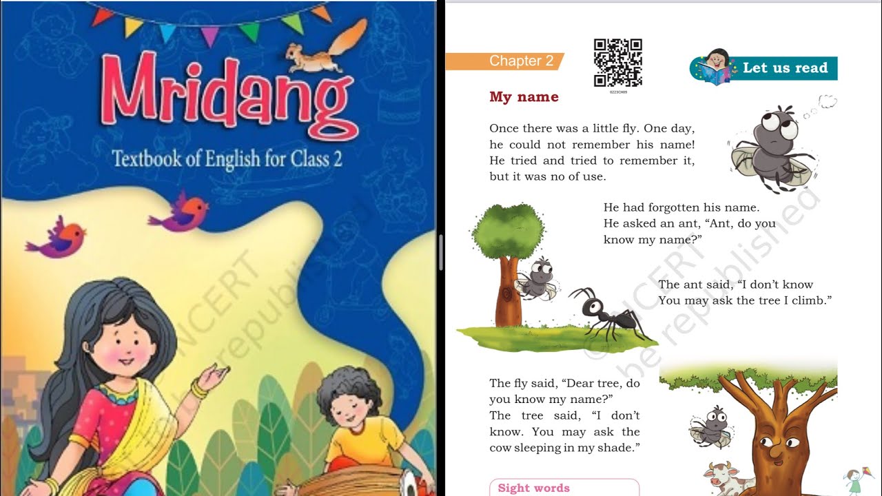 My name CLASS-2 NEW NCERT Unit-4 Chapter-2 MRIDANG ​⁠@ncertvideo