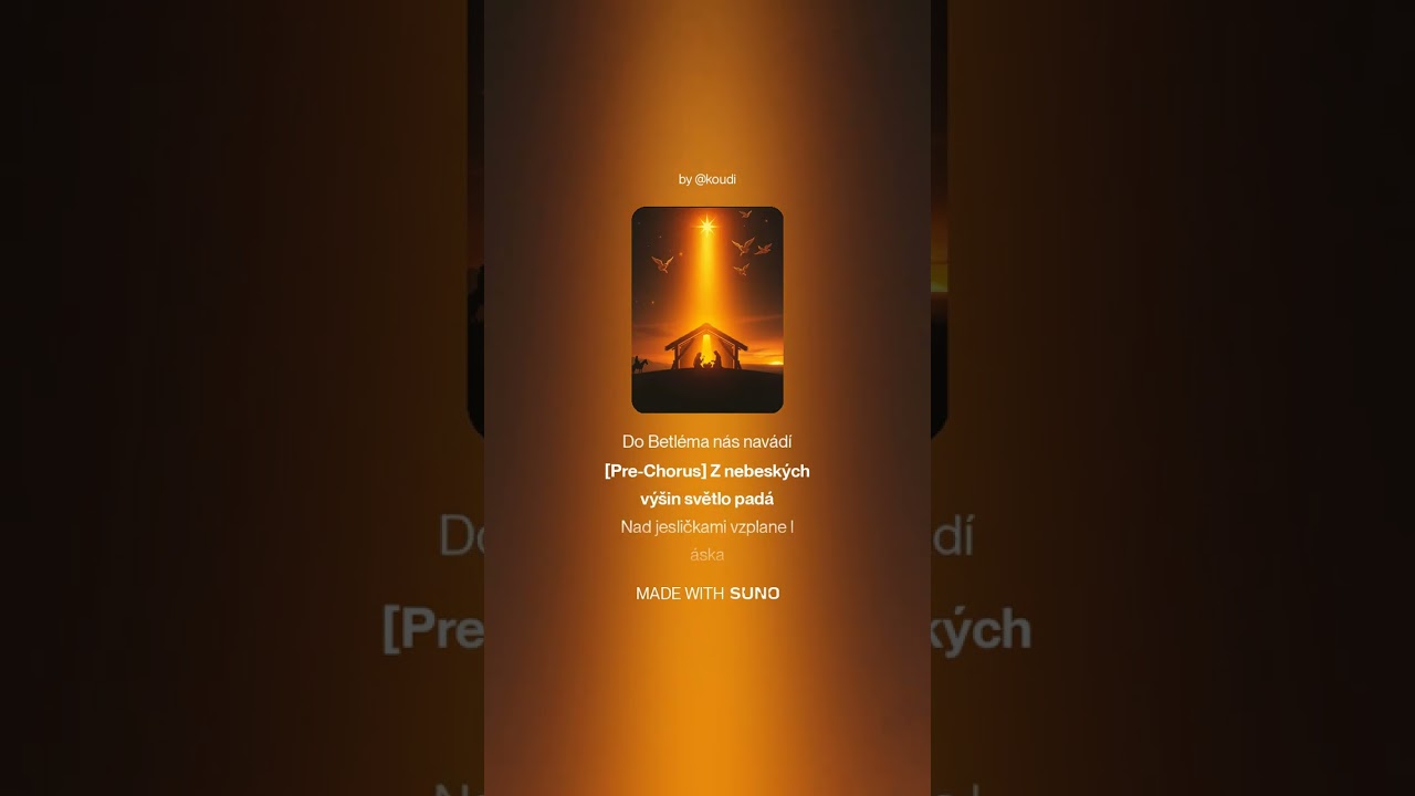 DEN PŘESLAVNÝ - Power Metal Koleda - AI Vánoce 2025 - Czech #suno #music #czech