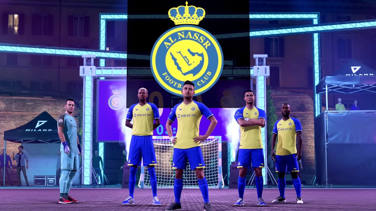 Al Nassr vs Real Madrid - FUTSAL - VOLTA FIFA 23 | PS5 4K60 HDR