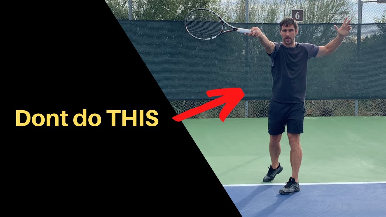 When to use an open and neutral stance forehand