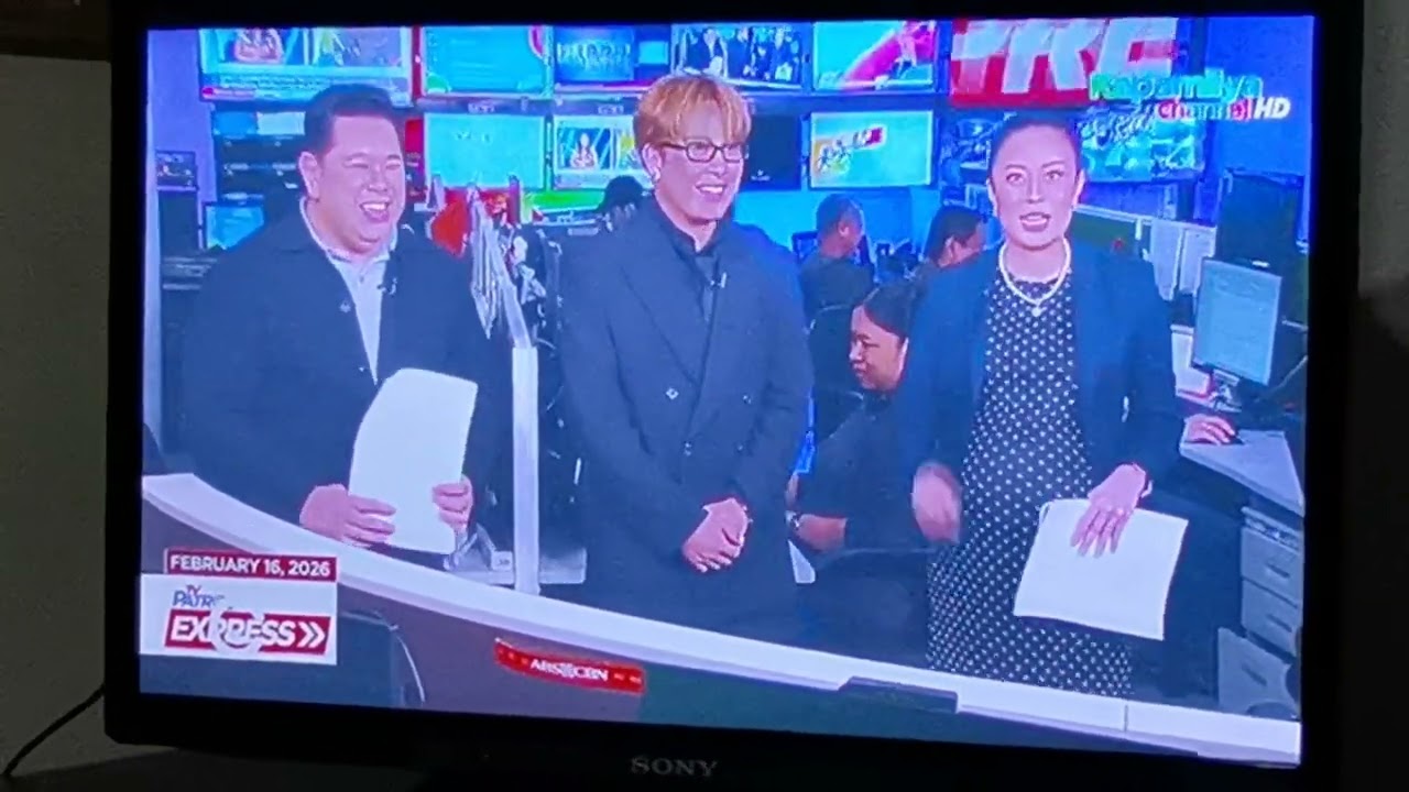 WATCH: Maki sings a snippet in TV Patrol Express