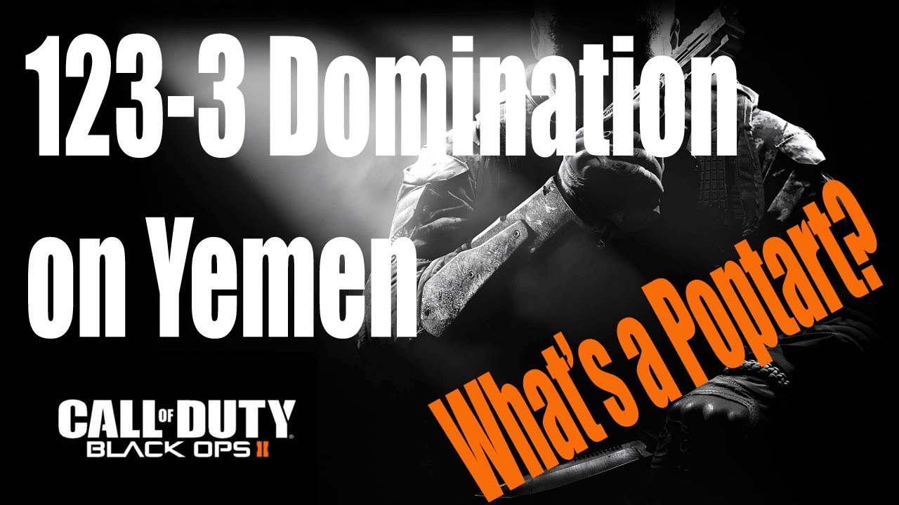 Black Ops 2: 123-3 - What is a PopTart?