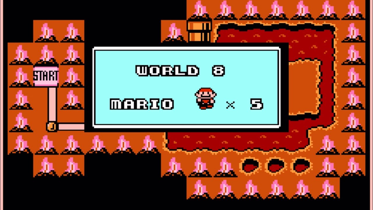 Get to World 8 in Super Mario Bros. 3 (SPEEDRUN)