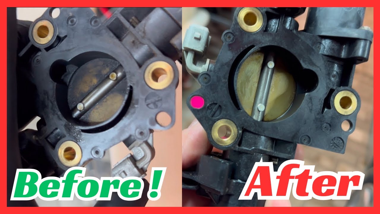 Curatare clapeta acceleratie Peugeot 206 1.4i #diycarfix