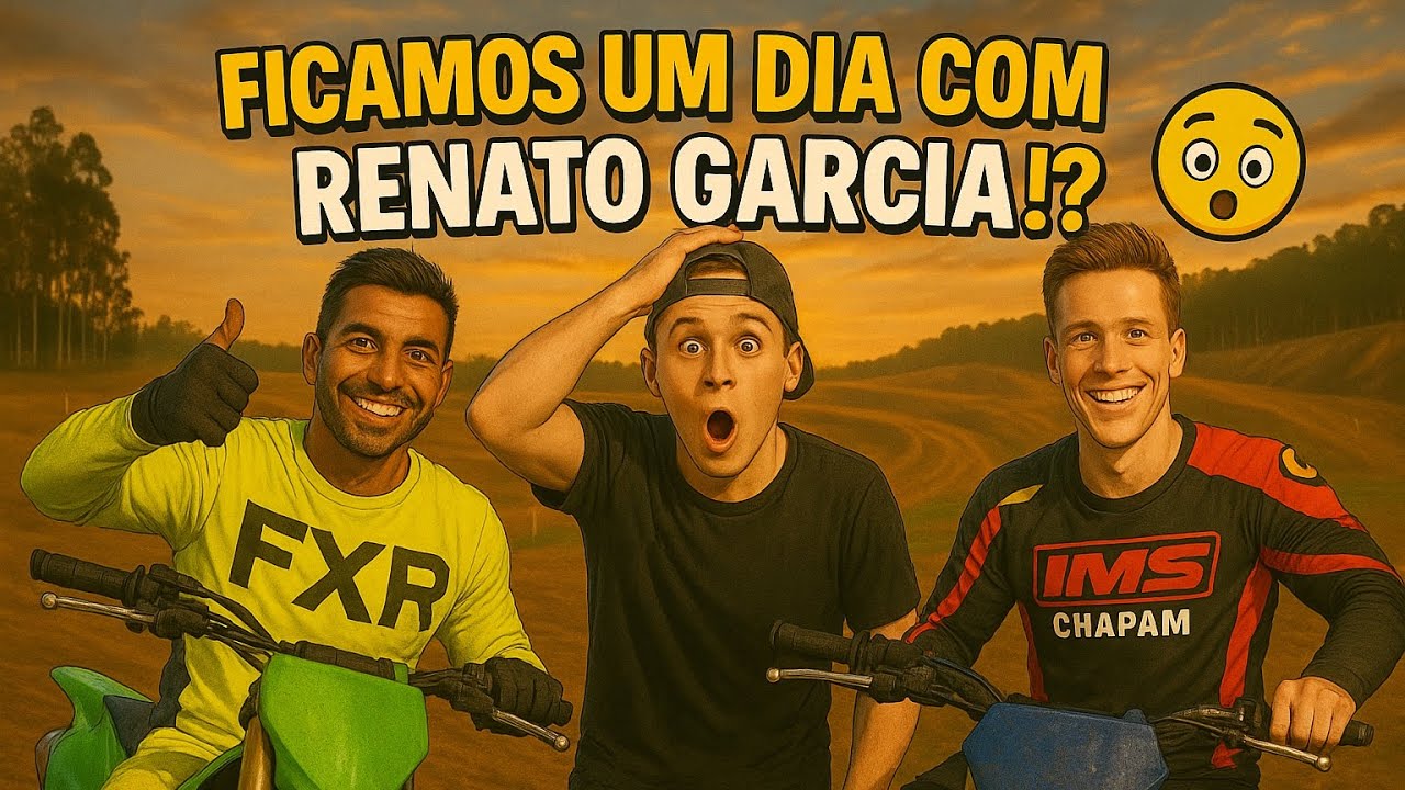 UM DIA COM RENATO GARCIA 😱!?