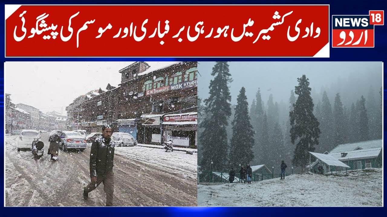 Snowfall & Rain in Kashmir & Jammu Regions | J&K Weather Updates, Tourists enjoying Snow | News18