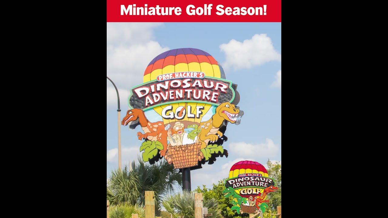 Professor Hacker's Dinosaur Adventure Golf