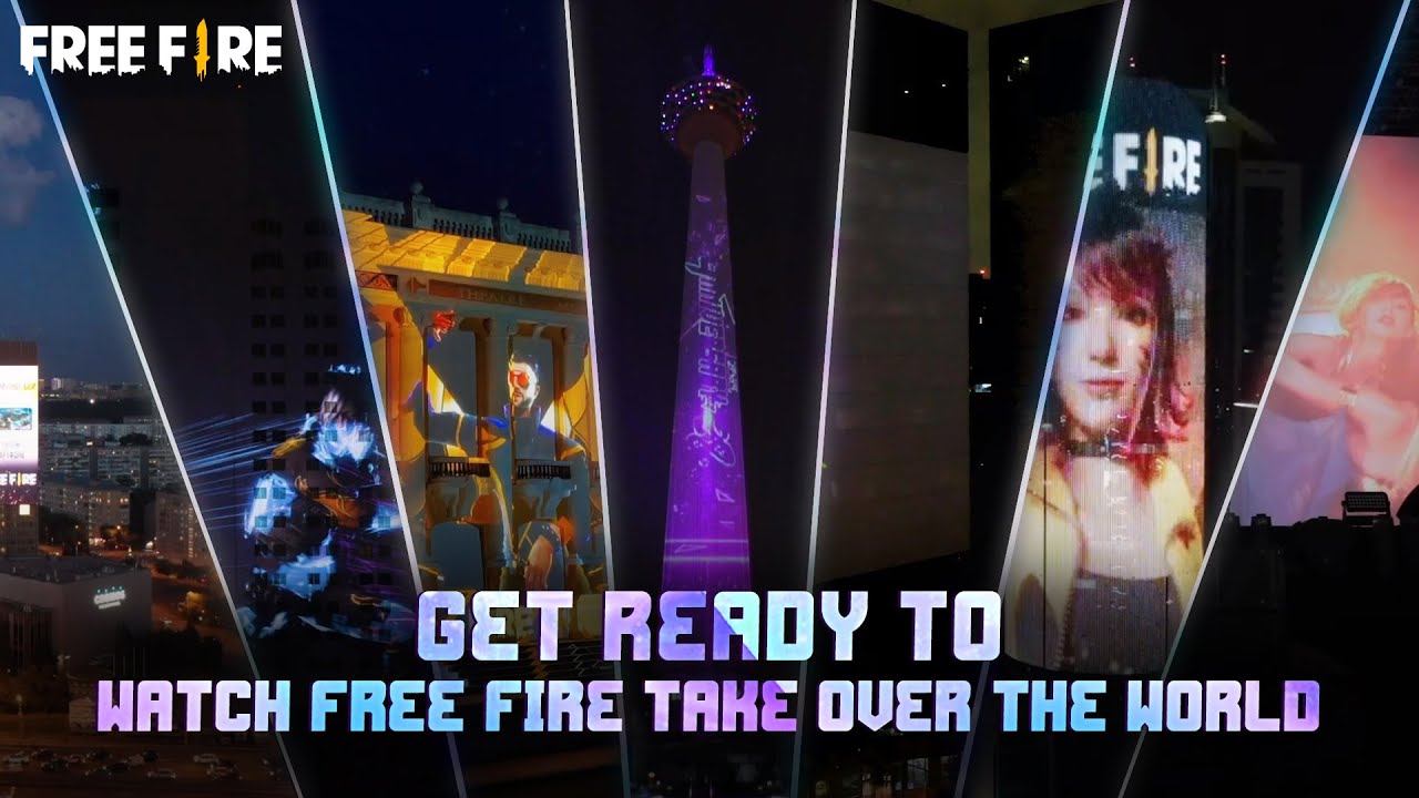 Free Fire Light Show Compilation | Free Fire 4nniversary