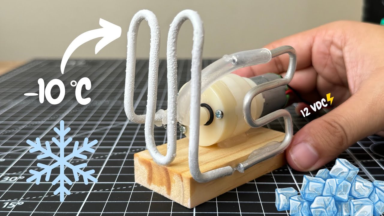Cómo Hacer un MINI Cooler ó Congelador Casero | FREEZER DIY